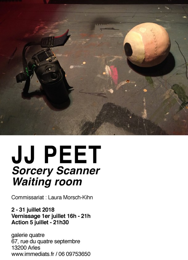 0-Savethedate JJ Peet-SorceryScanner-WaitingRoom-galeriequatre-Arles